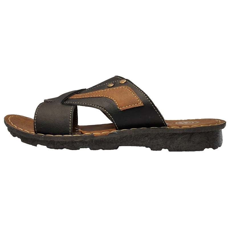 دمپایی مردانه مدل سپهر کد Si-032-Bk